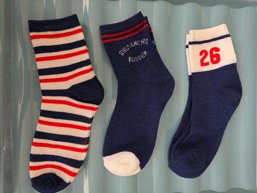 Buy & Sell Lancashire Blackpool - Photos for Boys socks x 3 age 5-8 yrs NEW
