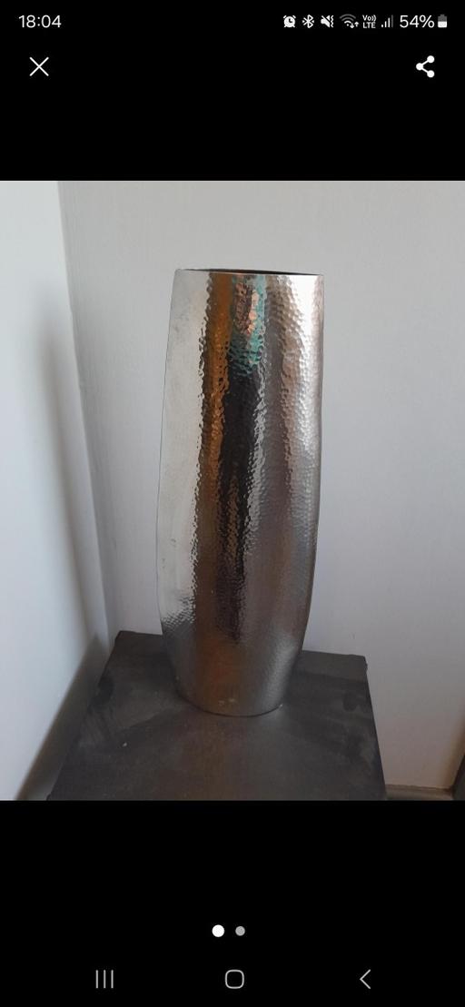 Buy & Sell West Midlands Sandwell - Photos for large john rocha hammered steel deco vase