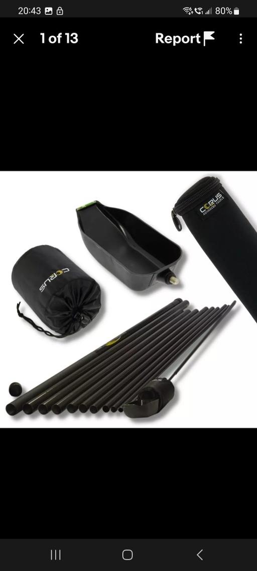 Buy & Sell Lancashire West Lancashire - Photos for corus 18 m bait pole
