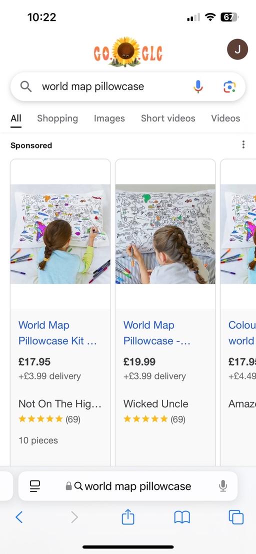 Buy & Sell West Midlands Wolverhampton - Photos for New doodle your pillow case