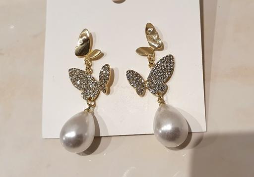 Buy & Sell South West London Fulham Broadway - South West London - Photos for Butterfly Eardrops Earring - Gold Colour