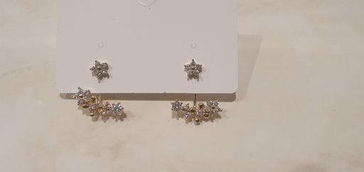 Buy & Sell South West London Fulham Broadway - South West London - Photos for Flower Stud Earring Gold Colour