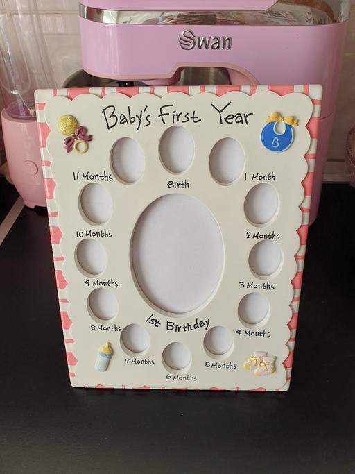 Buy & Sell West Midlands Dudley - Photos for baby's 1st year photo frame