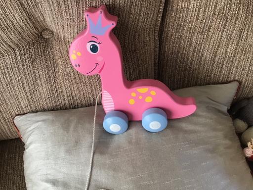 Buy & Sell West Midlands Wolverhampton - Photos for Wooden pull along dinosaur