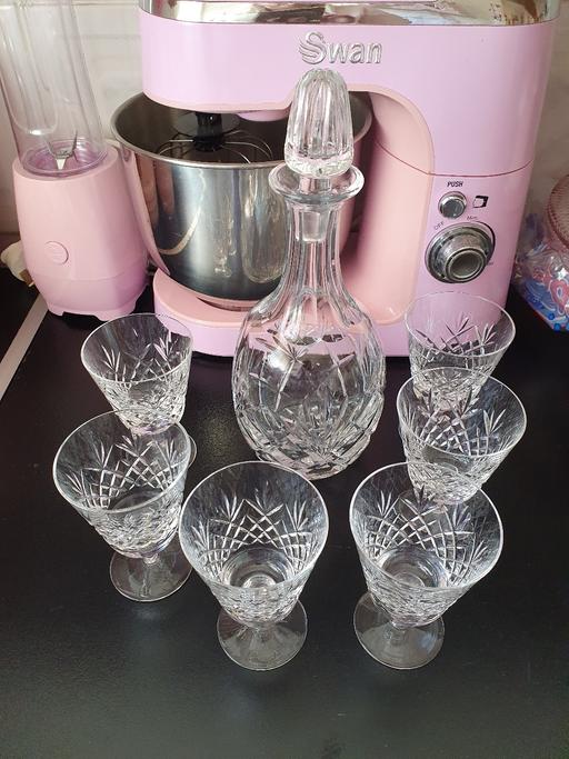 Buy & Sell West Midlands Dudley - Photos for Sherry decanter & 6 sherry glasses set