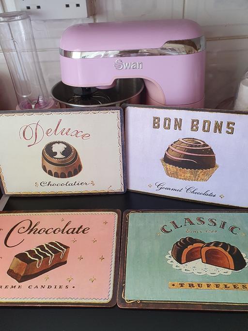 Buy & Sell West Midlands Dudley - Photos for chocolate theme placemats set x 4