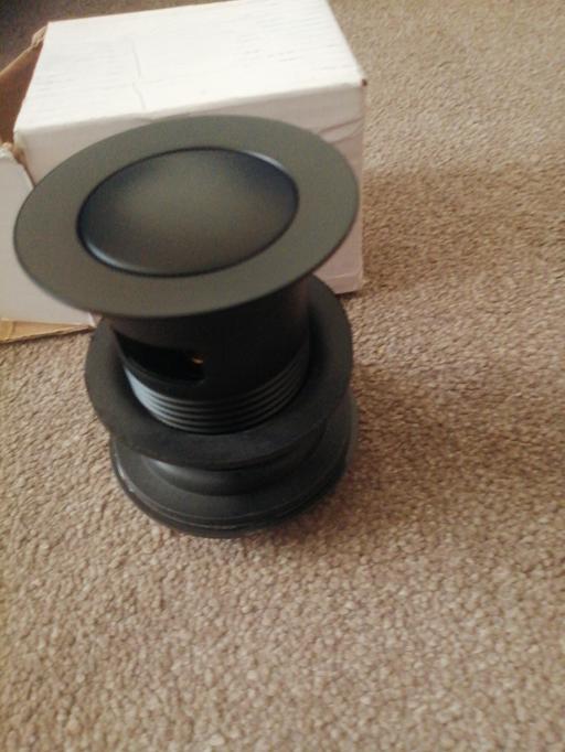 Buy & Sell West Midlands Wolverhampton - Photos for New black sink plug/drain fitting