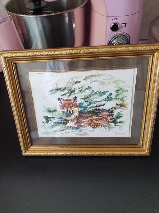 Buy & Sell West Midlands Dudley - Photos for hand painted fox picture