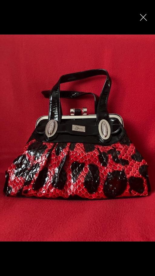 Buy & Sell Rowley Regis Sandwell - Photos for Ladies Red & Black Handbag