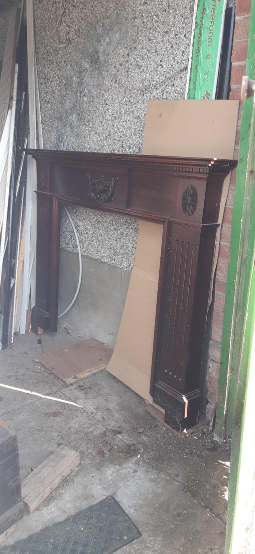 Buy & Sell South East London Bromley - Photos for Fireplace surround (wood) and marble base