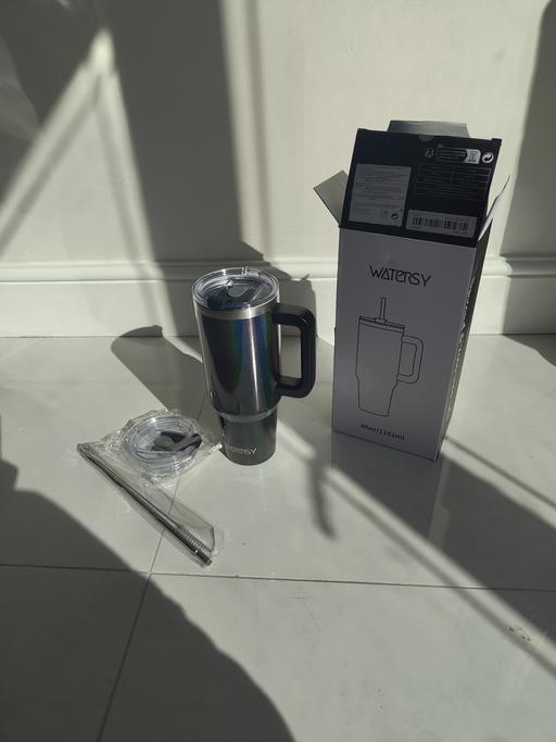 Buy & Sell East London Hackney Marshes - East London - Photos for 40 oz Tumbler Cup with Straw Lid Insulated St
