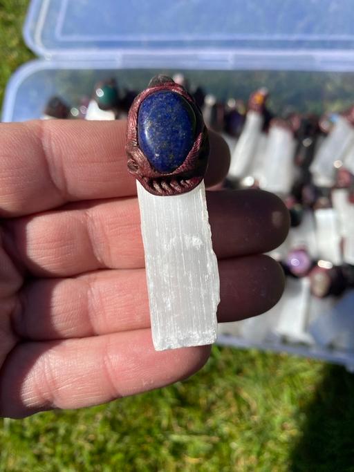 Buy & Sell Staffordshire South Staffordshire - Photos for Selenite and Lapis Lazuli Pendant