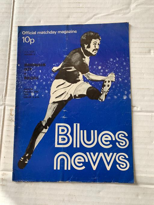 Buy & Sell West Midlands Walsall - Photos for Walsall football program 1975