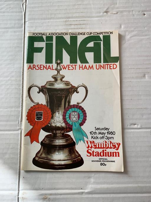 Buy & Sell West Midlands Walsall - Photos for Football program 1980