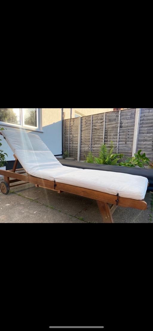 Buy & Sell West Midlands Solihull - Photos for Pair Wooden Sun Loungers.