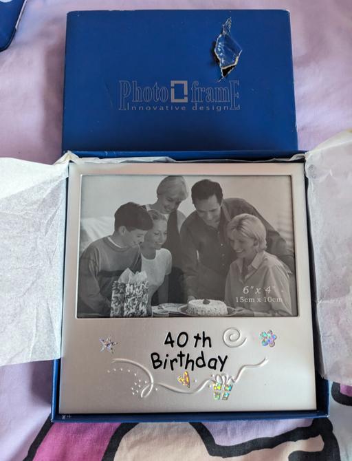 Buy & Sell West Midlands Birmingham - Photos for 40th birthday photo Frame