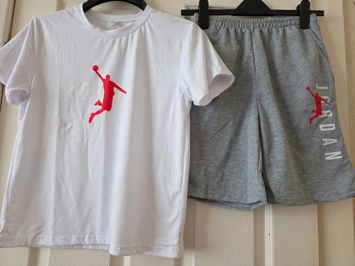 Buy & Sell Lancashire Blackpool - Photos for Jordan shorts & t shirt set size 160cms NEW