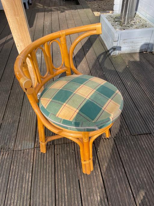 Buy & Sell Norfolk King's Lynn and West Norfolk - Photos for Bamboo table and two nesting chairs