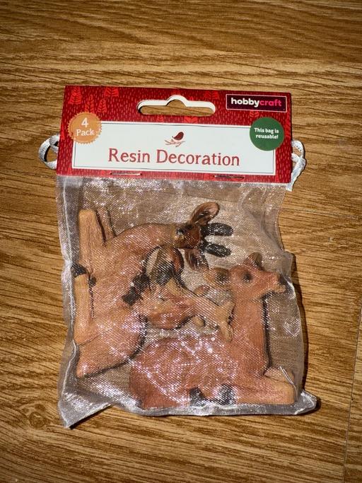 Buy & Sell Merseyside Liverpool - Photos for Reindeer Decorations 4 Pack