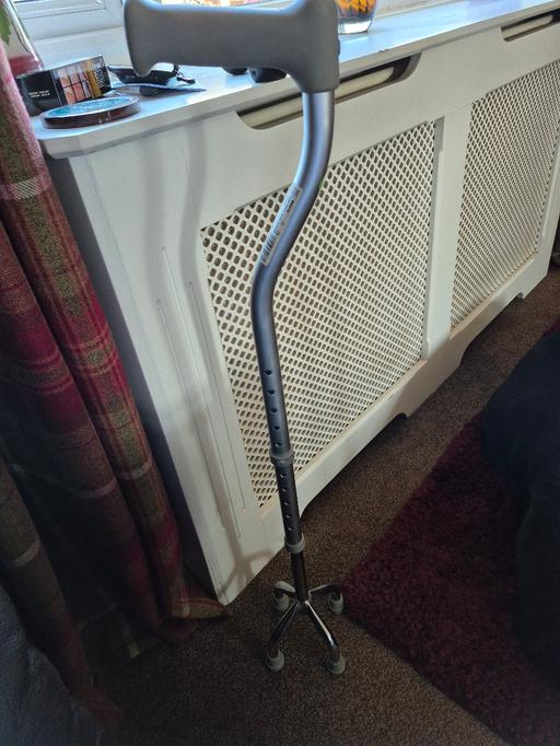 Buy & Sell West Midlands Dudley - Photos for Quad Based Chrome Walking Stick