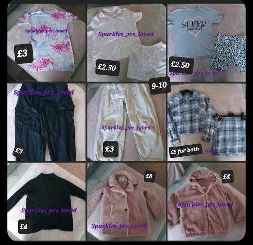 Buy & Sell South Yorkshire Doncaster - Photos for girls age 9-10 pjs cardigan combats coat
