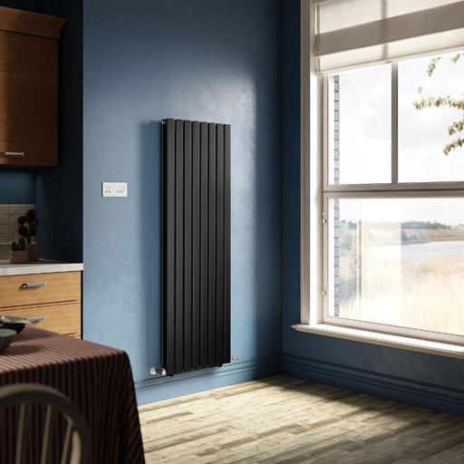 Buy & Sell West Midlands Sandwell - Photos for Double Black Flat Panel Radiator 1600x544mm