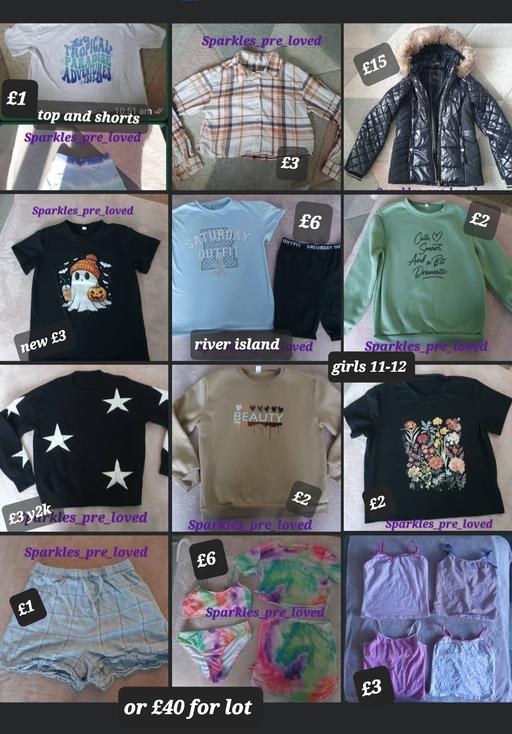 Buy & Sell South Yorkshire Doncaster - Photos for girls 11-12 river island coat shorts bikini s