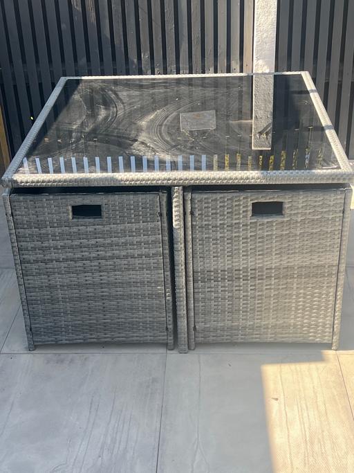 Buy & Sell West Midlands Birmingham - Photos for Ratton table & chairs