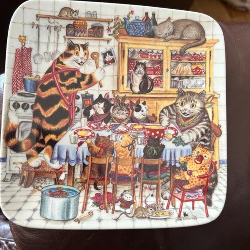 Buy & Sell West Midlands Birmingham - Photos for Limited edition cat plate