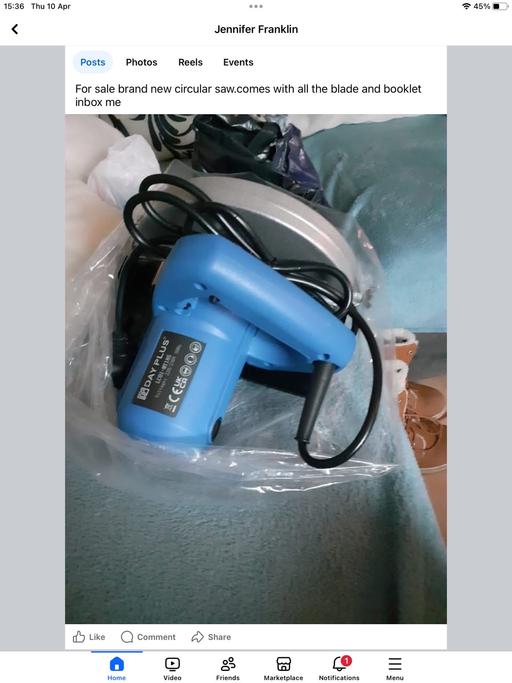 Buy & Sell South East London Deptford - South East London - Photos for DAY PLUS Circular saw