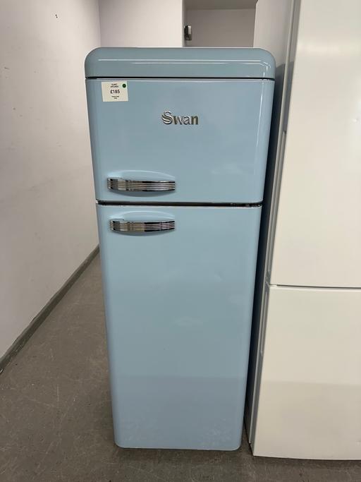 Buy & Sell West Midlands Wolverhampton - Photos for Swan Retro Blue Fridge Freezer Guaranteed