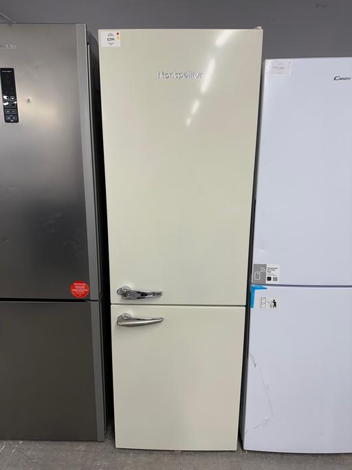 Buy & Sell West Midlands Wolverhampton - Photos for Montpellier 60/40 Cream Retro Fridge Freezer
