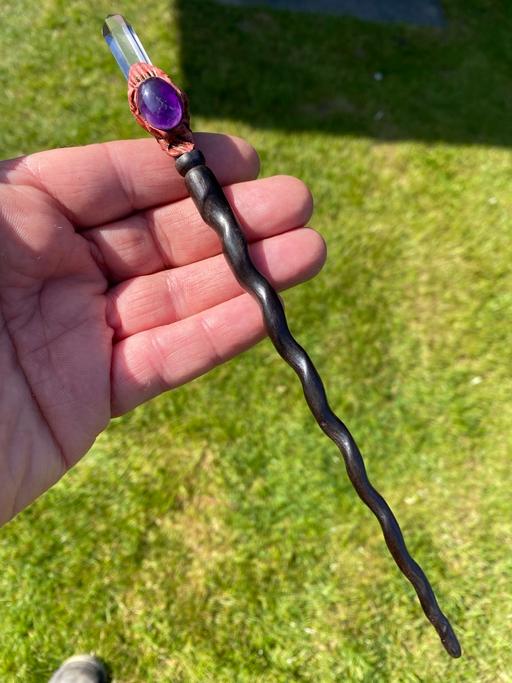 Buy & Sell Staffordshire South Staffordshire - Photos for Rosewood wand, Amethyst and Clear Quartz