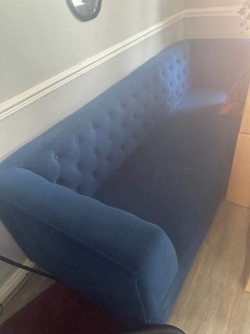 Buy & Sell West Midlands Walsall - Photos for Habitat Velvet Blake 3 Seater