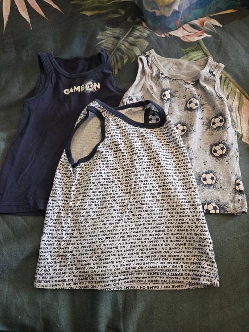 Buy & Sell Hackenthorpe Sheffield - Photos for 3x 3-4 years boys vests from primark