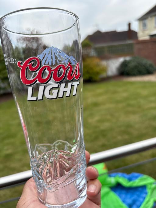 Buy & Sell West Midlands Wolverhampton - Photos for Coors light glasses 20 off