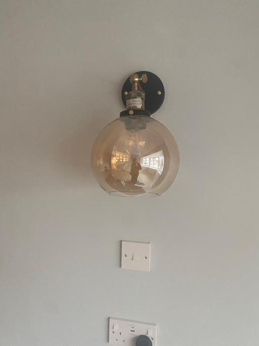 Buy & Sell West Midlands Birmingham - Photos for X8 Glass Bedroom lamp shades new