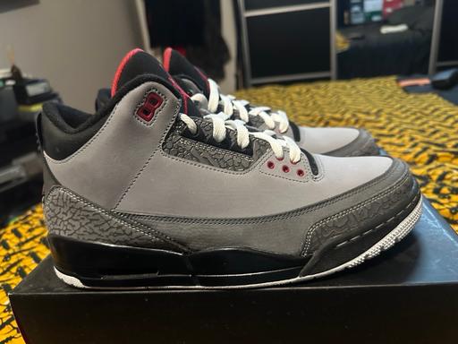 Buy & Sell South East London Tulse Hill - South East London - Photos for Nike Air Jordan Retro 3 stealth grey & red
