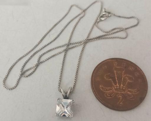 Buy & Sell Thatto Heath Saint Helens - Photos for sterling silver square cut gemstone pendant