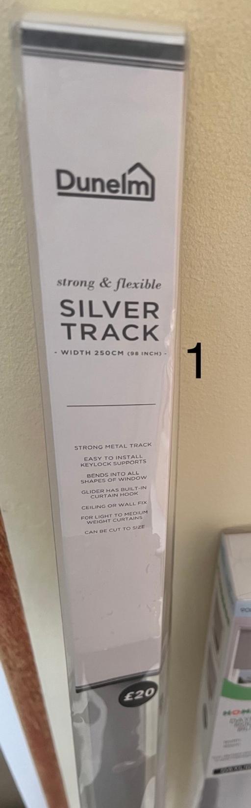 Buy & Sell Buckinghamshire High Wycombe - HP13 - Photos for Dunelm silver track