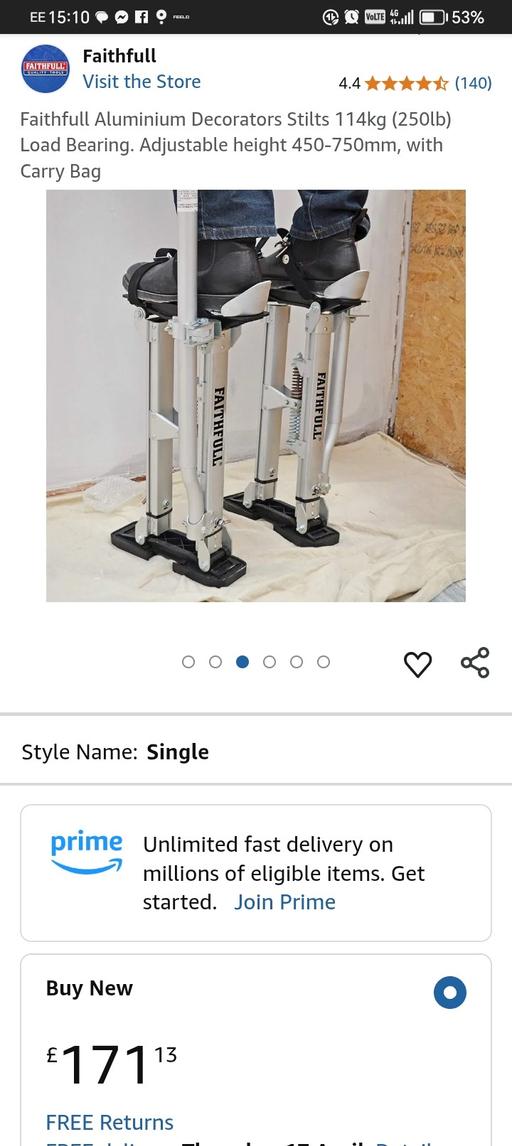 Buy & Sell West Midlands Birmingham - Photos for stilts brand new