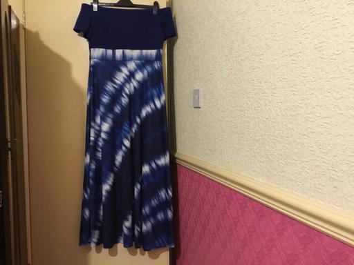 Buy & Sell West Midlands Sandwell - Photos for As New Off the Shoulder Maxi Dress size M