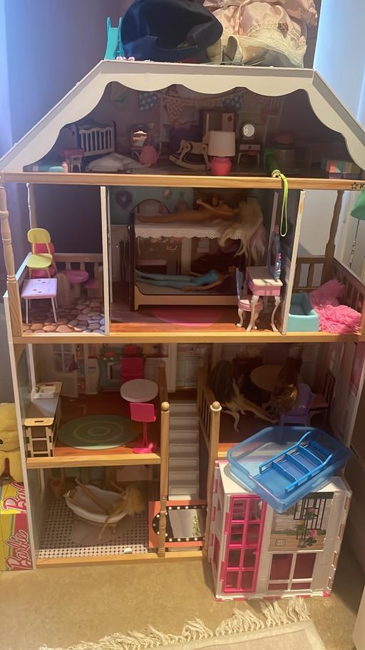 Buy & Sell South West London Woodlands - South West London - Photos for Wooden doll house with accessories