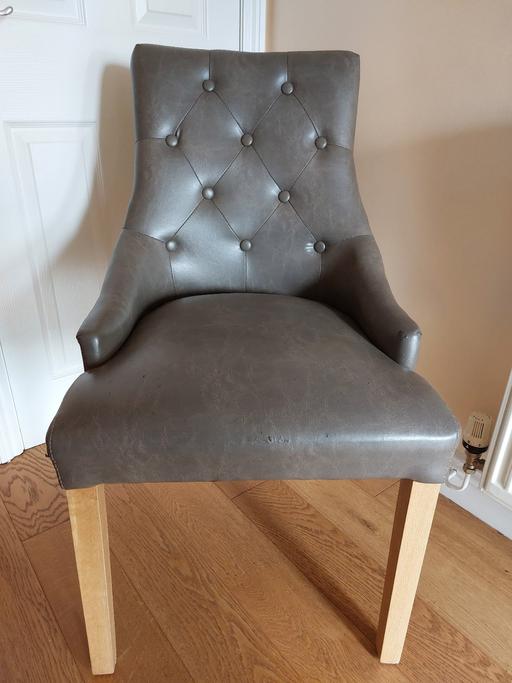 Buy & Sell West Midlands Dudley - Photos for FAUX LEATHER CHAIR