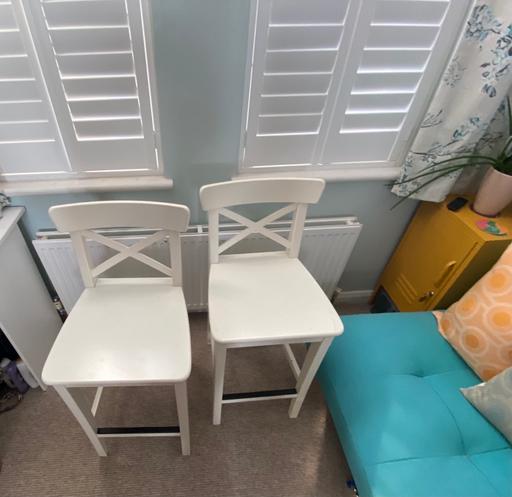 Buy & Sell South East London Elmers End - South East London - Photos for IKEA ‘Ingolf’ bar stools (x2)