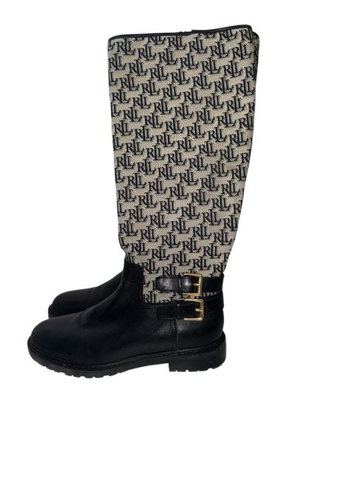Buy & Sell West Midlands Birmingham - Photos for Ralph Lauren Emelie Monogram jacquard boots