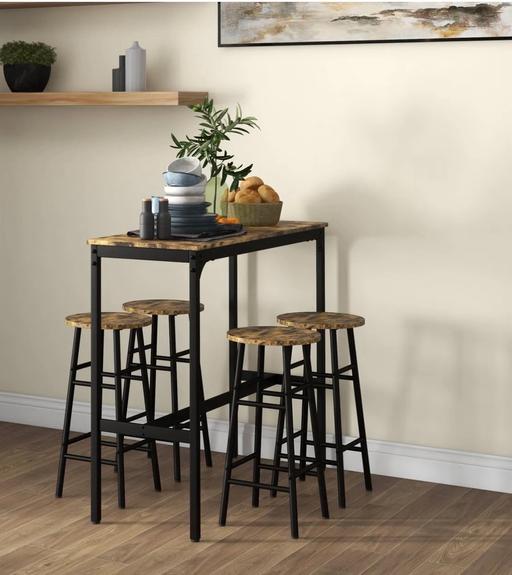 Buy & Sell West Midlands Birmingham - Photos for Bar table and stool set NEW