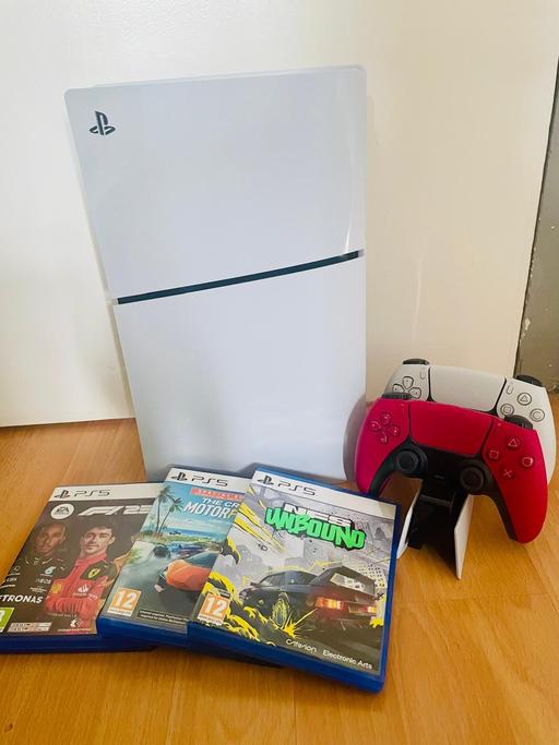 Buy & Sell West London White City - West London - Photos for Sony PS5 Slim Disc Edition 1TB + 3 games