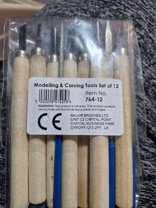 Buy & Sell West Midlands Birmingham - Photos for pack of 12 modelling and carving tools