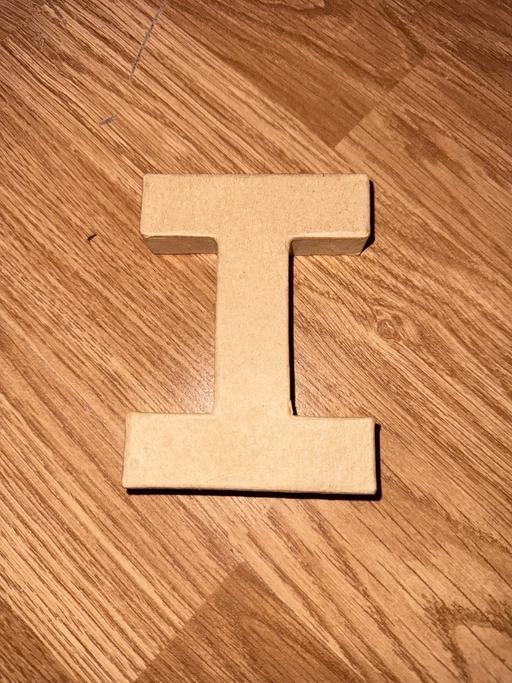 Buy & Sell Merseyside Knowsley - Photos for Small Letter I Craft Decoration